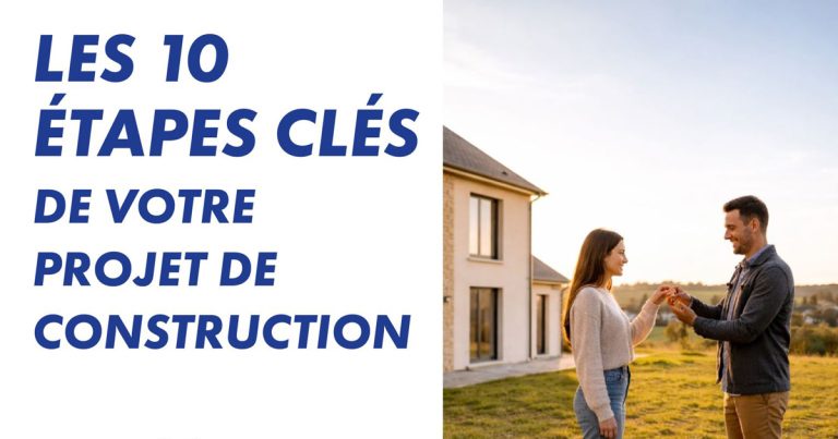 Les 10 étapes clés de votre projet de construction